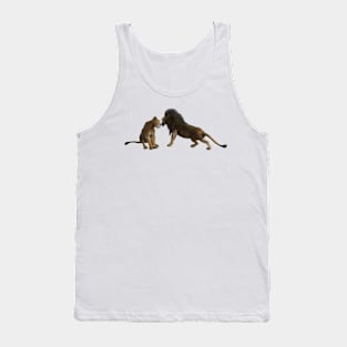 African Lione and Lioness Tank Top